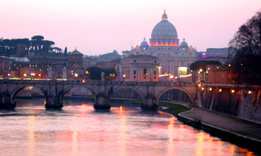 Tiber at Dusk